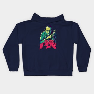 the Voice of Silence pop art Kids Hoodie